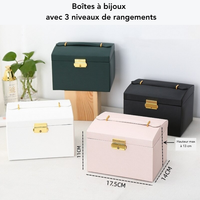 Boite a bijoux multi niveaux