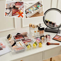 Boites transparentes organisation