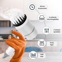 Brosse électrique vaisselle - EasyBrush™