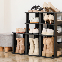 Range Chaussures Modulable: Etagères à 5 niveaux