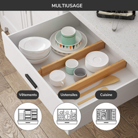 Séparateurs de tiroirs - Pack de 4